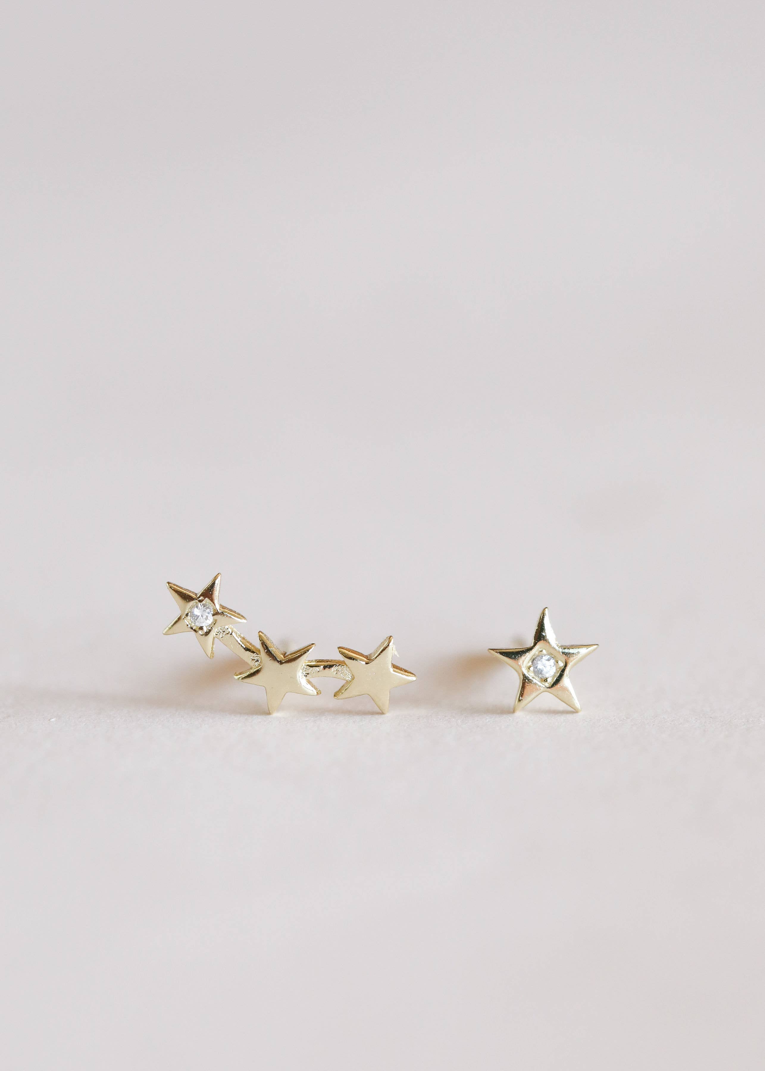 Complements Gold Earrings by Jax Kelly | Star & Constellation - Zen&Zip