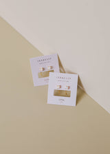 Huggies Earrings by JaxKelly | White Opal - Zen&Zip