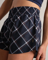 Mirage Play Short Lined by Rhone | Navy Blue Windowpane