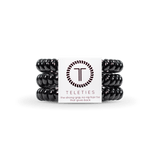 Spiral Hair Coils | Small | Jet Black Hair Ties - Zen&Zip
