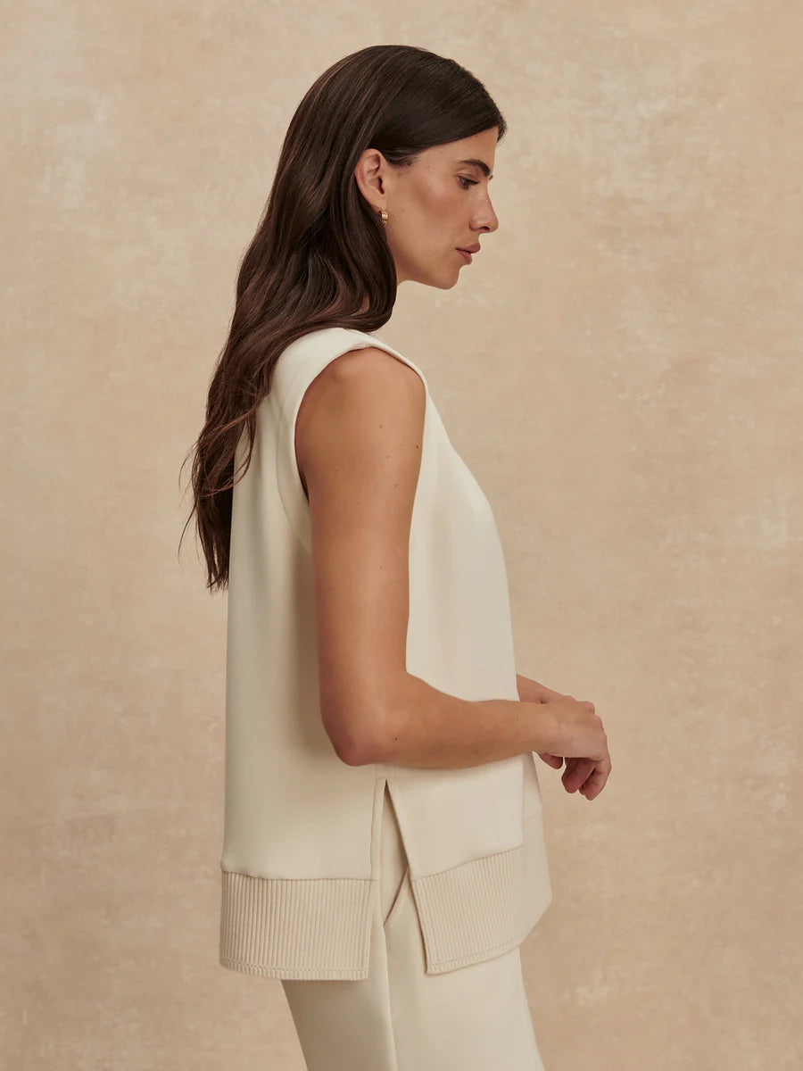 Freida V Neck Tank by Varley | Pristine