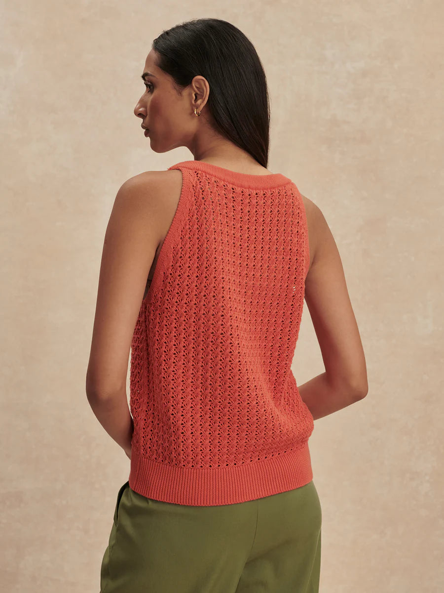 Alessia Knit Tank by Varley | Summer Fig