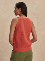 Alessia Knit Tank by Varley | Summer Fig