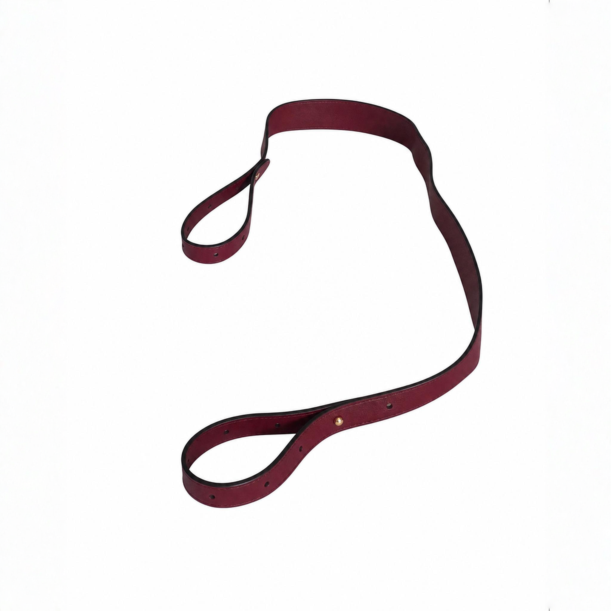 Burgundy Adjustable Strap