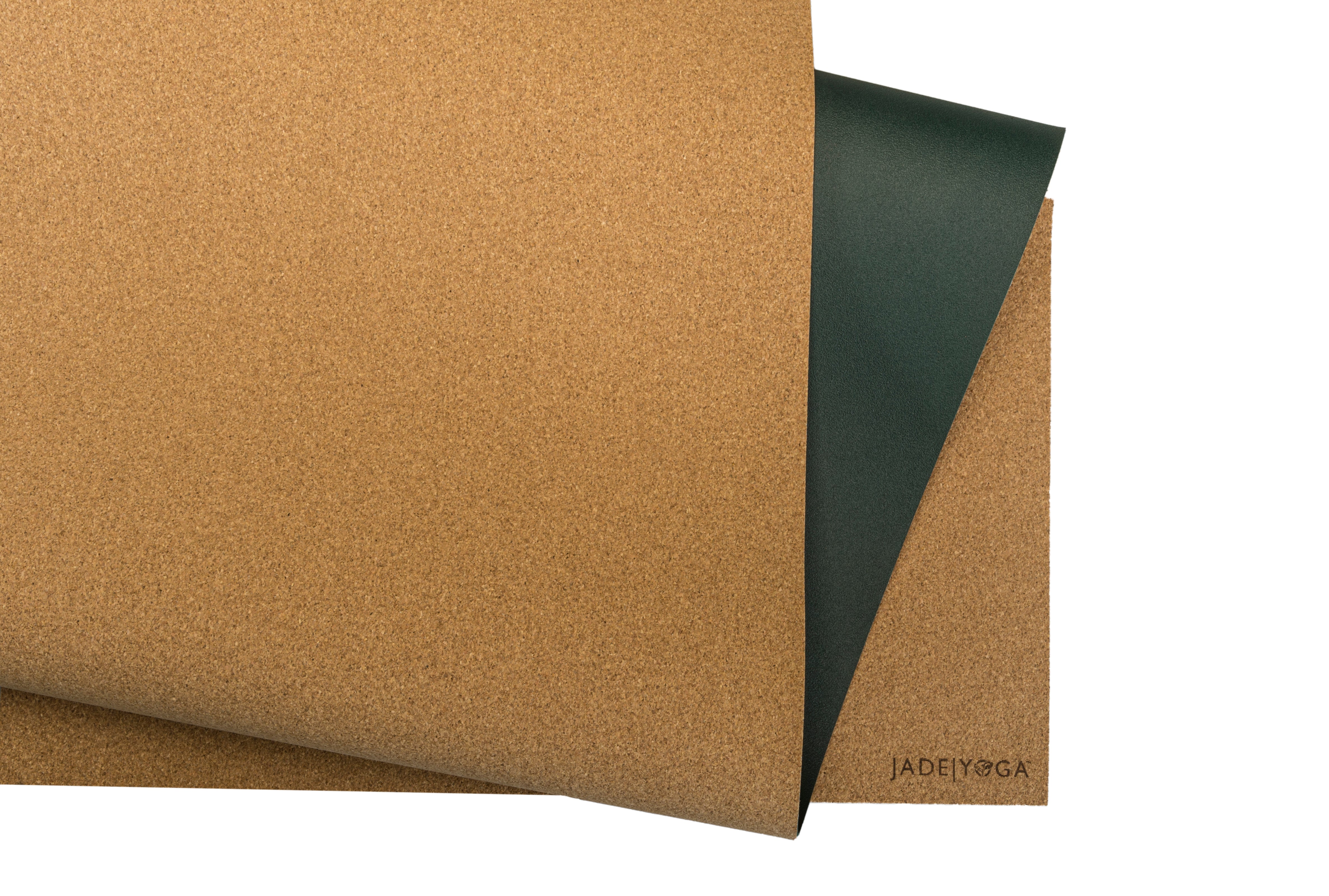 Jade Cork Yoga Mat - Hot Yoga - Eco Friendly - JadeYoga - Zen&Zip