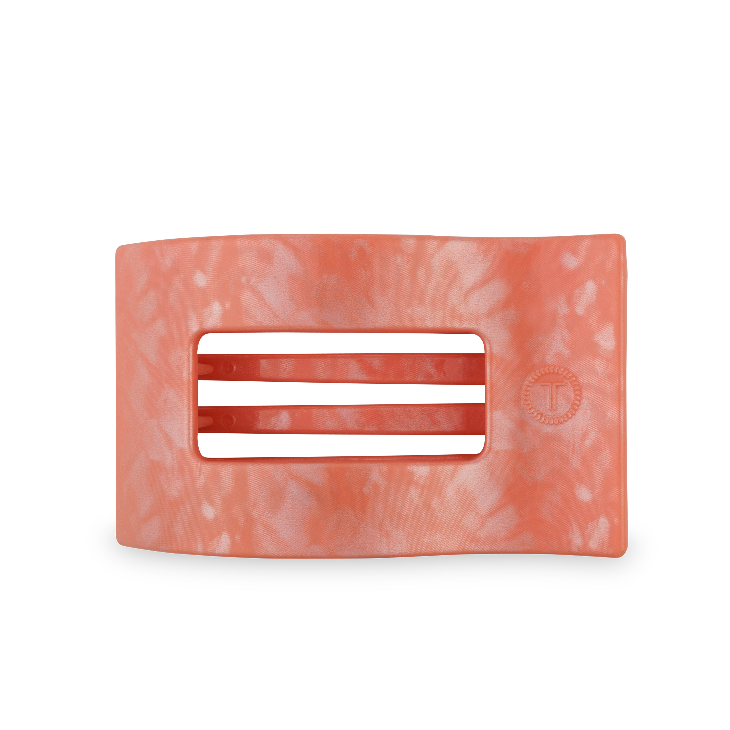 Flat Rectangle Hair Clip | Large | Dreamsicle
