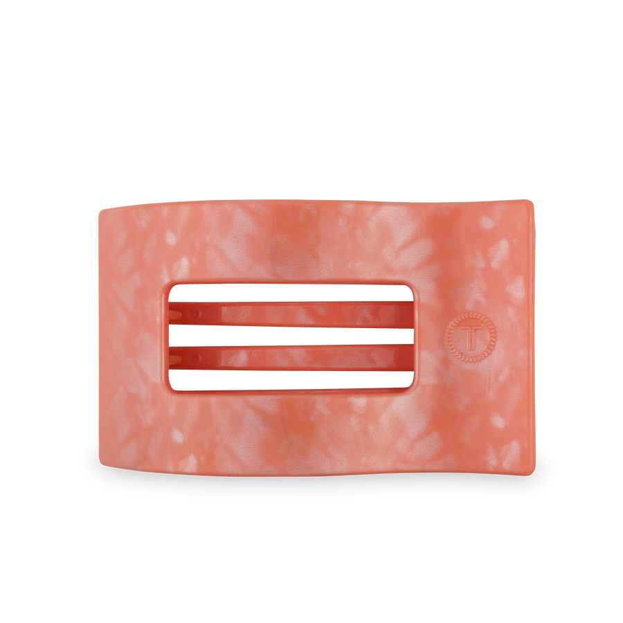 Flat Rectangle Hair Clip | Large | Dreamsicle