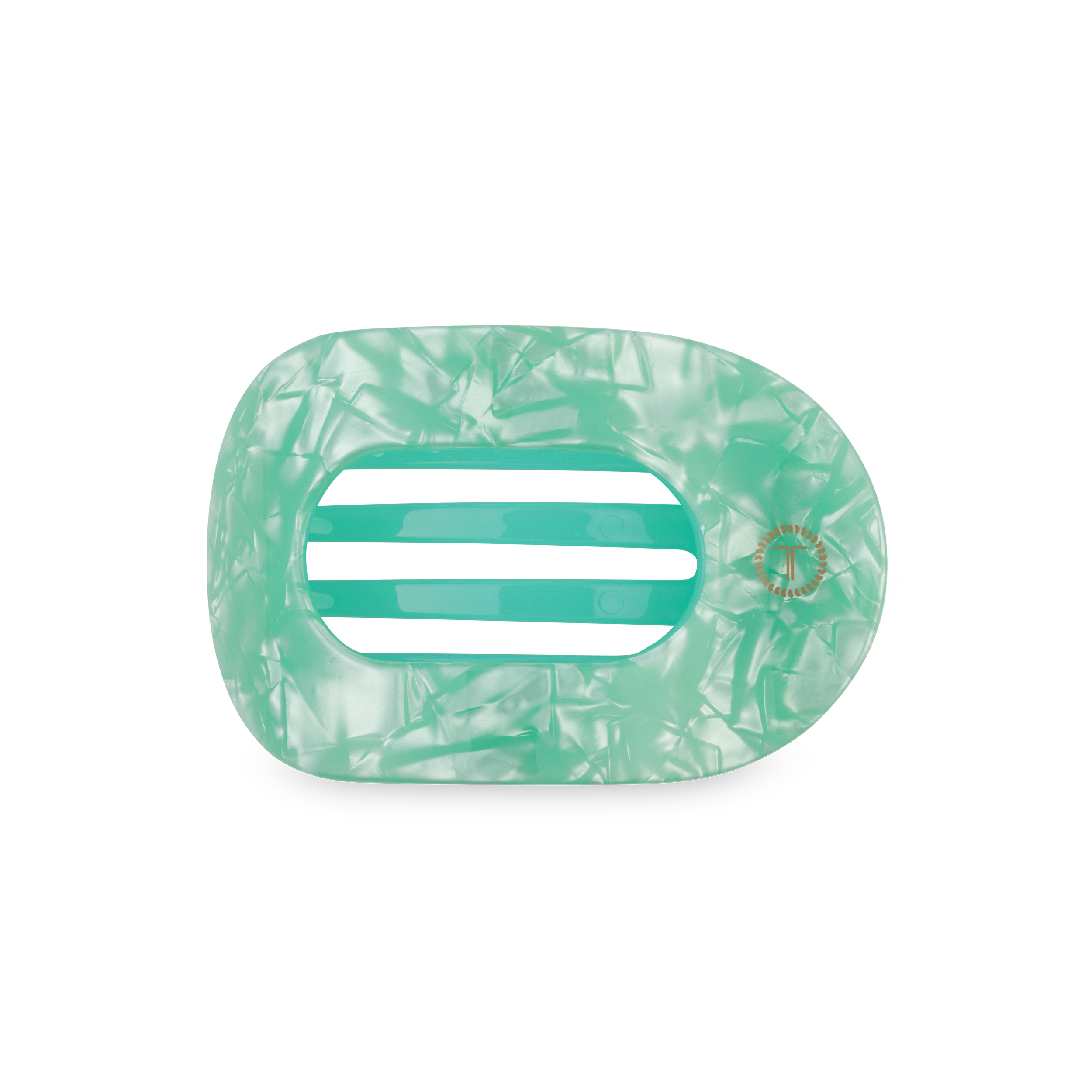 Flat Round Hair Clip | Medium | Spring Splash - Zen&Zip