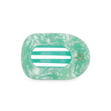 Flat Round Hair Clip | Medium | Spring Splash - Zen&Zip
