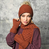 Cable Fingerless Gloves by Nirvanna Designs