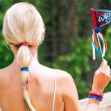 Patriot Pop Small Hair Ties - Zen&Zip