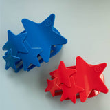 Flat Hair Clip | Small | Blue Shooting Star - Zen&Zip