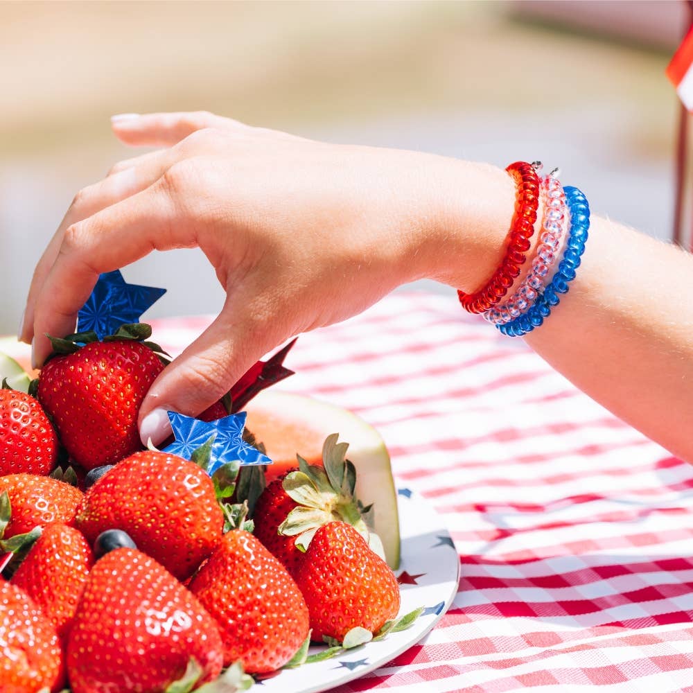 Patriot Pop Small Hair Ties - Zen&Zip