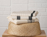 Soft Bliss Turkish Towel by Moa | Light Stripes - Zen&Zip