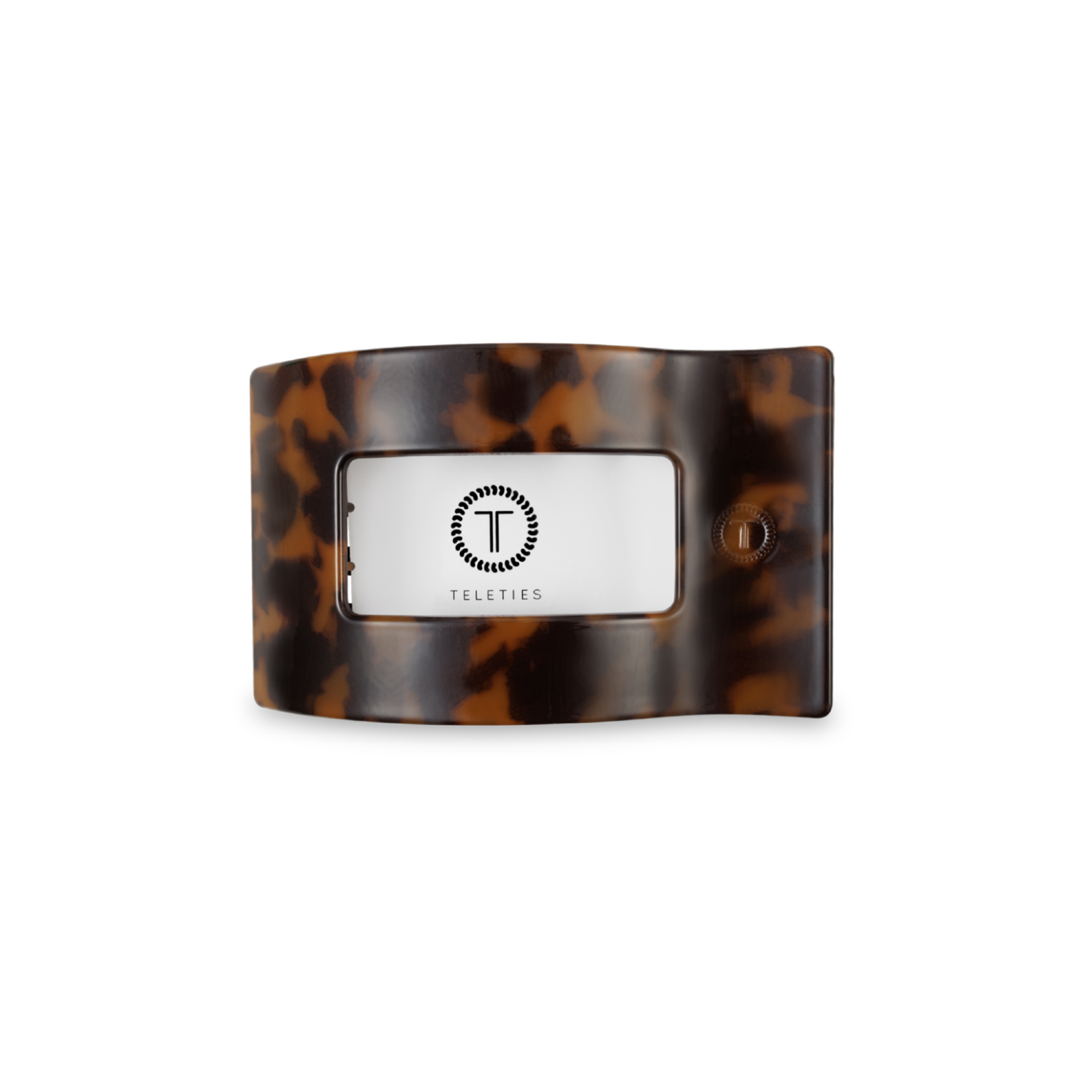 Flat Rectangle Hair Clip | Small | Tortoise - Zen&Zip