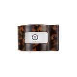 Flat Rectangle Hair Clip | Small | Tortoise - Zen&Zip