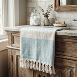 Turkish Towels Large, 100% Cotton Towels | 40x70" | 200 GSM - Zen&Zip