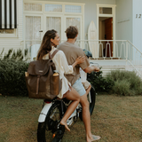 Beach Hauler Mesh Backpack by Sande | Espresso