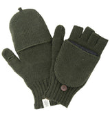 Bryant Fingerless Gloves w/ Flap by Nirvanna Designs