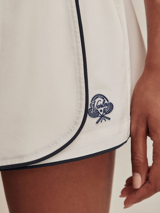 Anaya Mid Rise Skort 13.5" by Varley | White