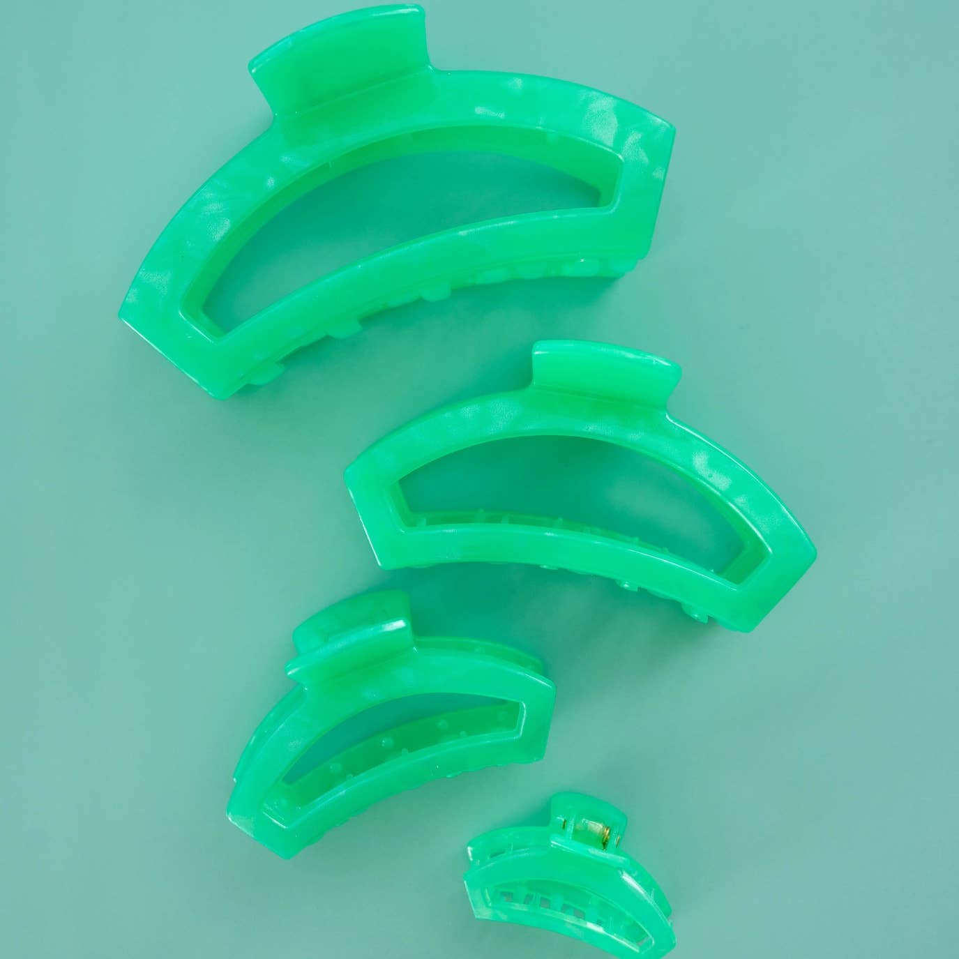 Open Hair Clip | Medium | Spring Splash - Zen&Zip