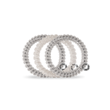 Spiral Hair Coils | Small | Silver Slay Hair Ties - Zen&Zip