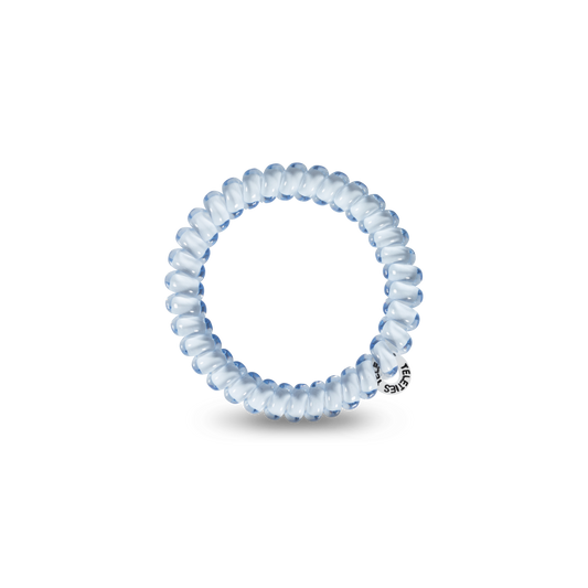 Spiral Hair Coils | Small | Washed Denim Hair Ties - Zen&Zip