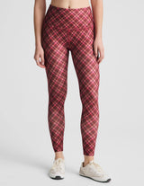 Softmark Caught in the Midi HW Legging by Beyond Yoga | Autumn Argyle Multi