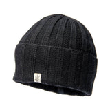 Ribbed Beanie by Nirvanna Designs | Black