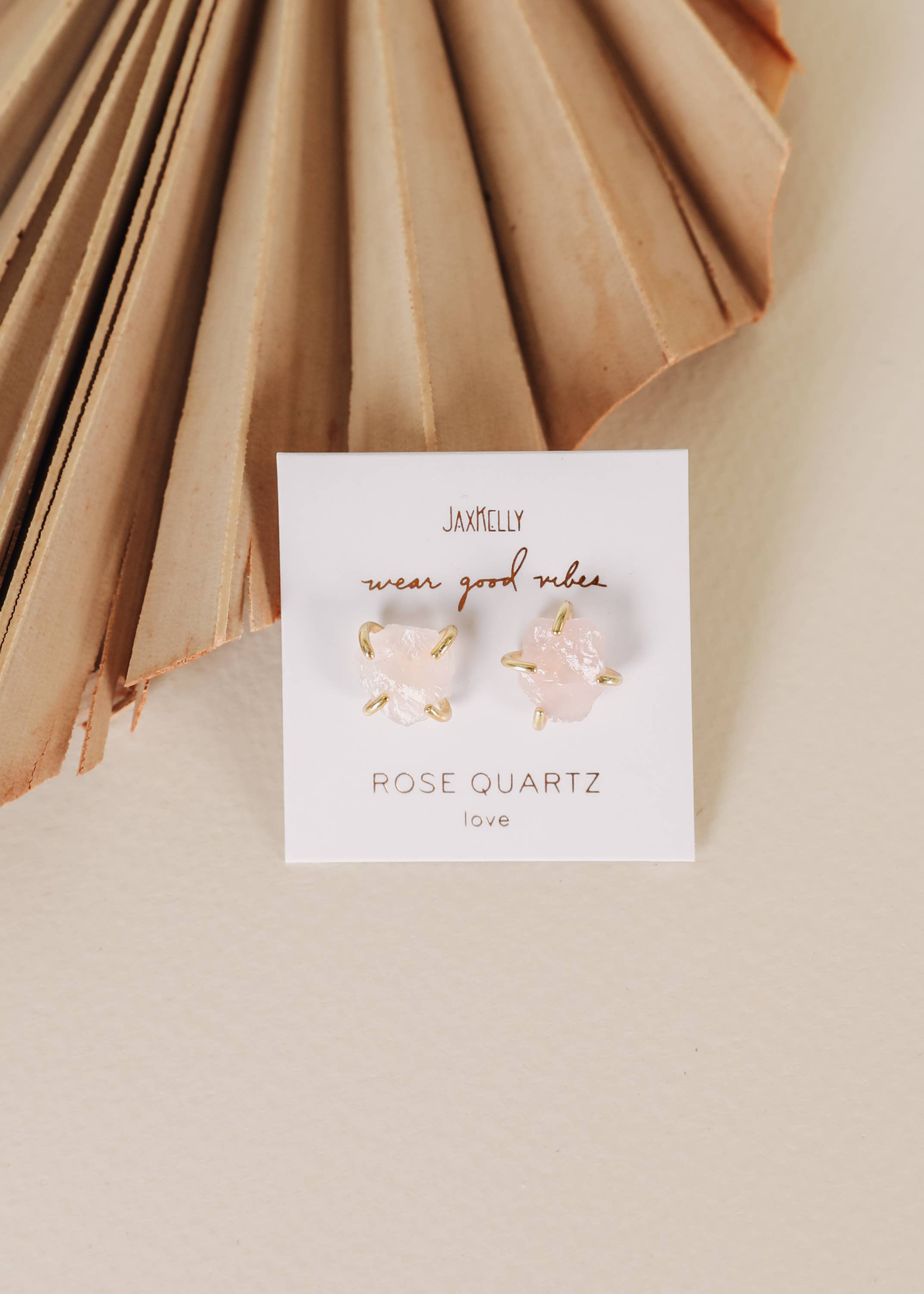 Gemstone Prong by JaxKelly | Rose Quartz - Zen&Zip
