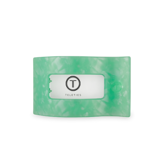 Flat Rectangle Hair Clip | Medium | Spring Splash - Zen&Zip