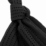 The Black Crochet Handbag