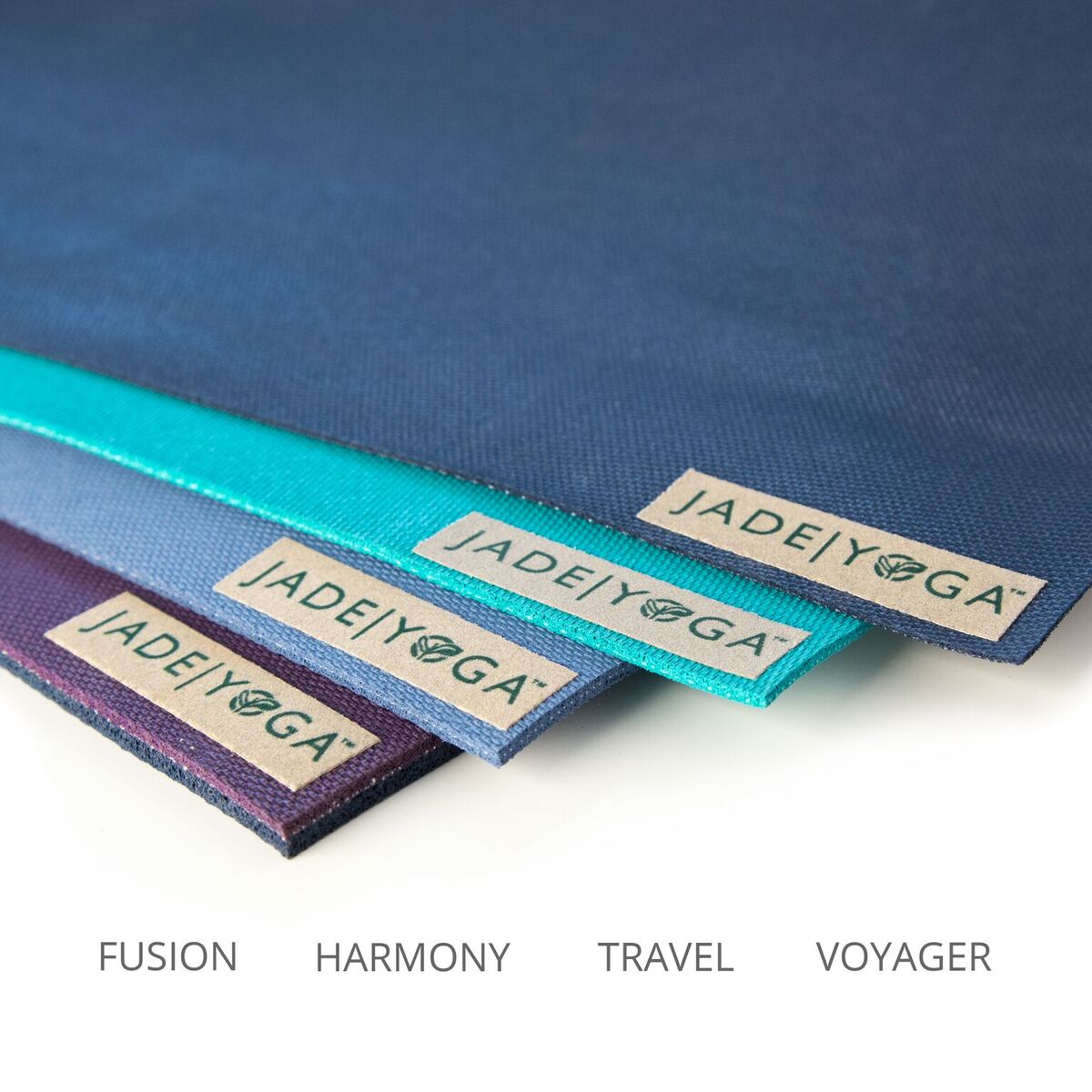 XW Fusion Yoga Mat - Extra Wide and Thick for Grip - JadeYoga - Zen&Zip