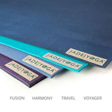 XW Fusion Yoga Mat - Extra Wide and Thick for Grip - JadeYoga - Zen&Zip