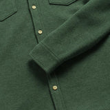 Rex Rib Knit Shirt by SurfSideSupply | Green Heather