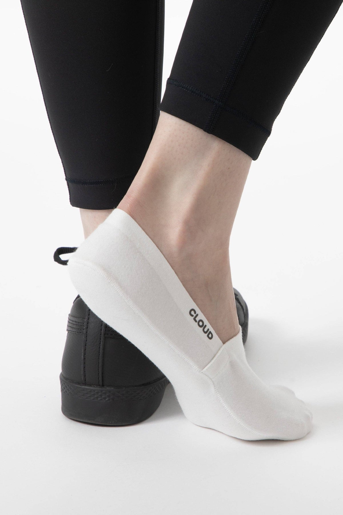 Premium No Show Socks by Cloud | White
