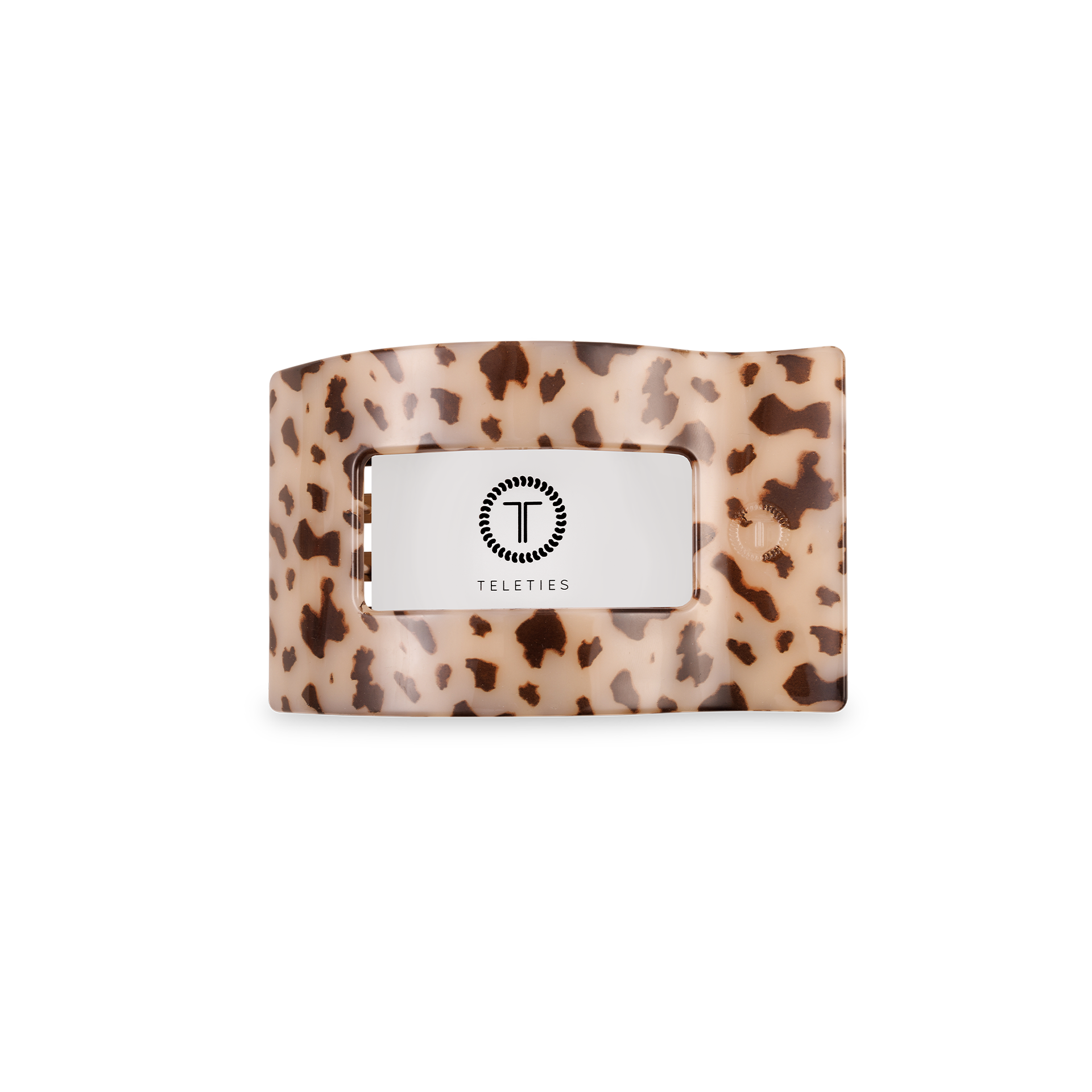 Flat Rectangle Hair Clip | Small | Blonde Tortoise - Zen&Zip