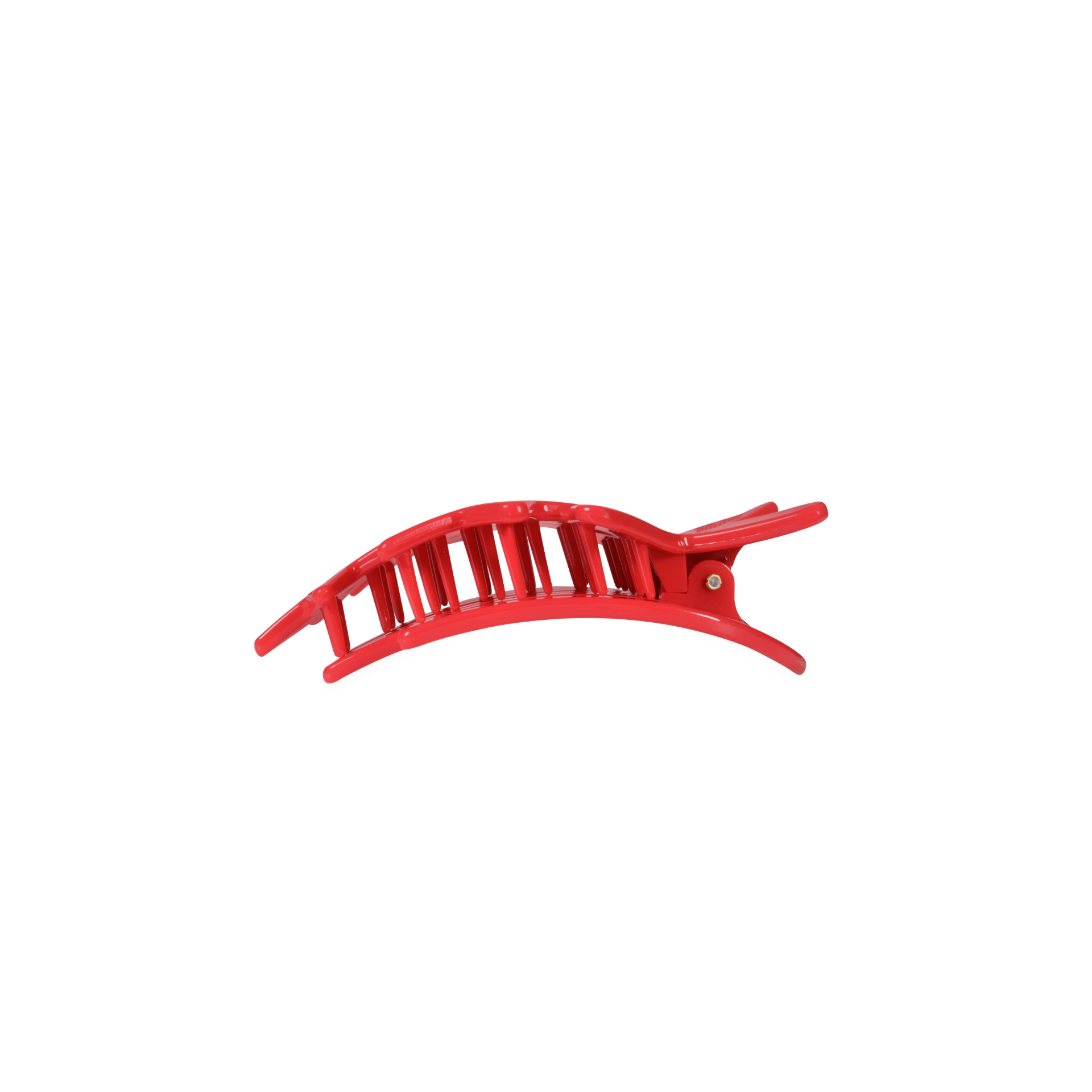 Flat Hair Clip | Small | Red Shooting Star - Zen&Zip
