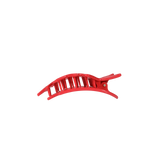 Flat Hair Clip | Small | Red Shooting Star - Zen&Zip