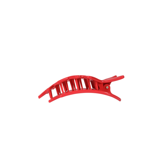 Flat Hair Clip | Small | Red Shooting Star - Zen&Zip