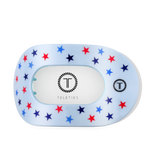 Flat Round Hair Clip | Large | United We Sparkle - Zen&Zip