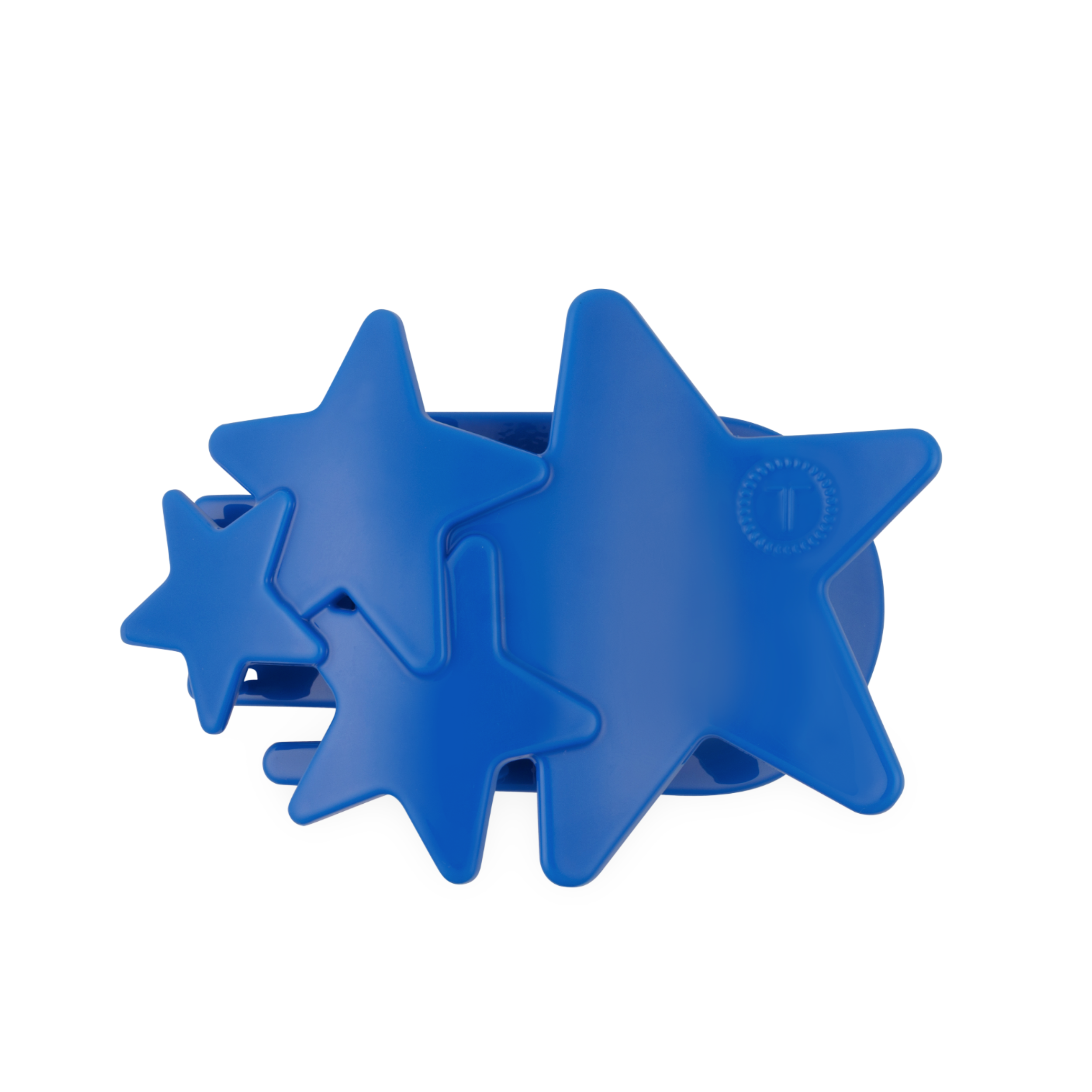 Flat Hair Clip | Large | Blue Shooting Star - Zen&Zip