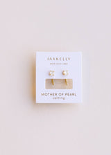 Huggies - Mother of Pearl - Earrings - Zen&Zip
