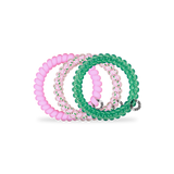 Spiral Hair Coils | Small | Merry Pinkmas Hair Ties - Zen&Zip
