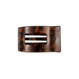 Flat Rectangle Hair Clip | Small | Tortoise - Zen&Zip