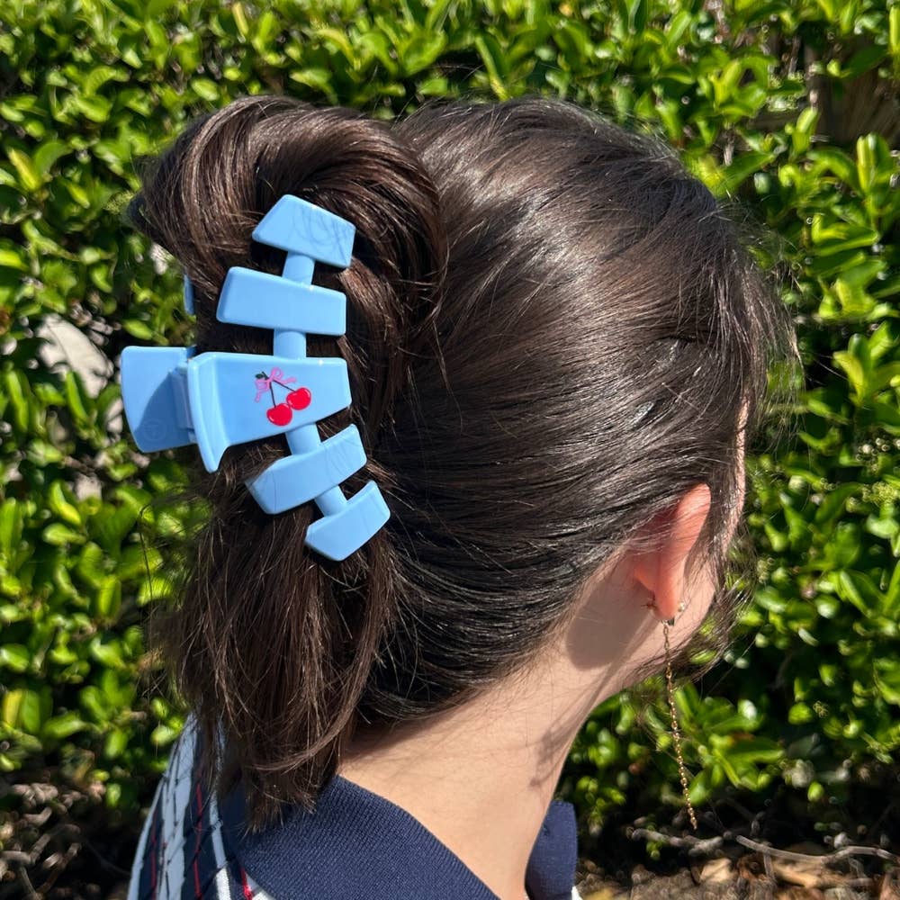 Classic | Basket of Cherries | Large Hair Clip - Zen&Zip