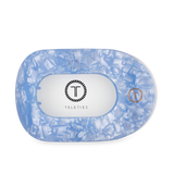 Flat Round Hair Clip | Large | Blue Lagoon - Zen&Zip