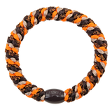 Kknekki Mix Brown Neon Orange Hair Tie