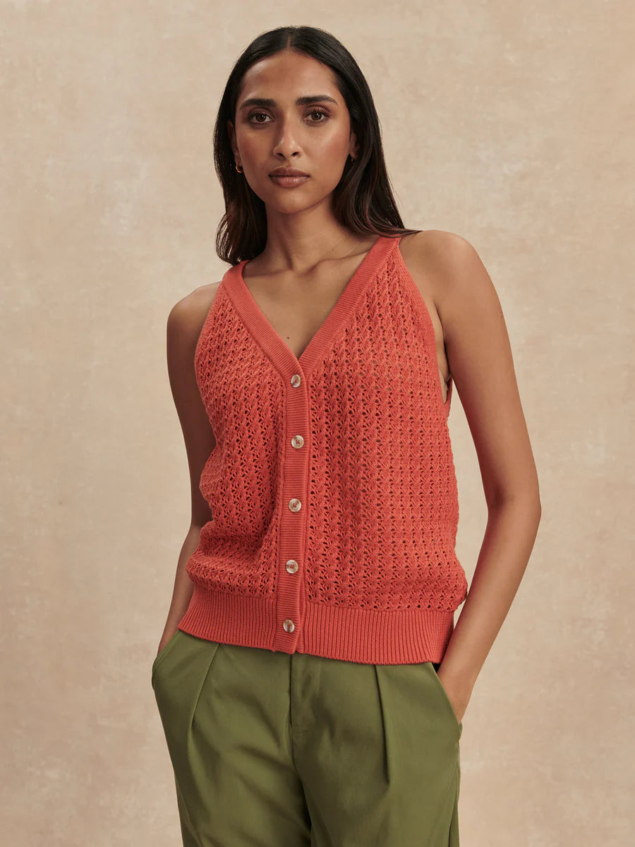 Alessia Knit Tank by Varley | Summer Fig