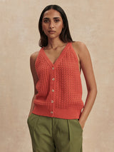 Alessia Knit Tank by Varley | Summer Fig